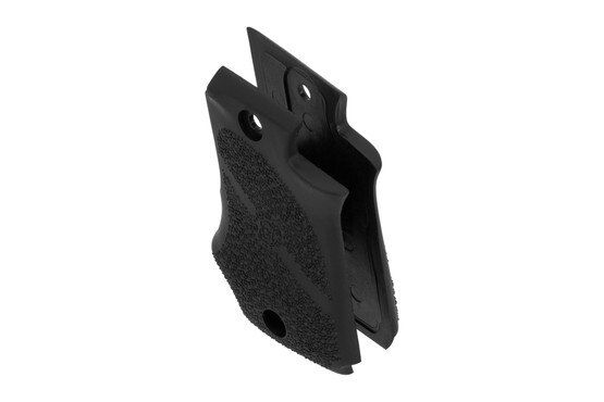 Hogue SIG Sauer P938 rubber grips feature an aggressive grip texture